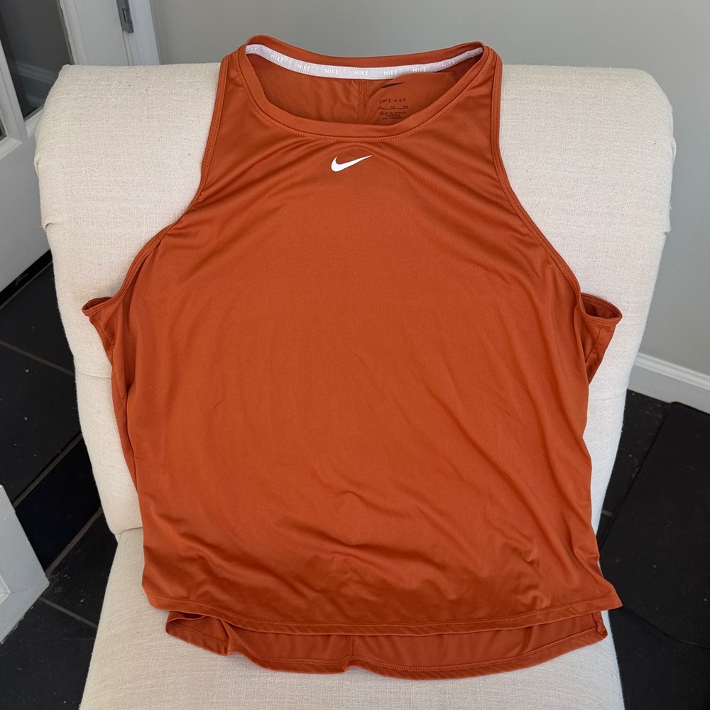 Nike Burnt Orange Sports Tank